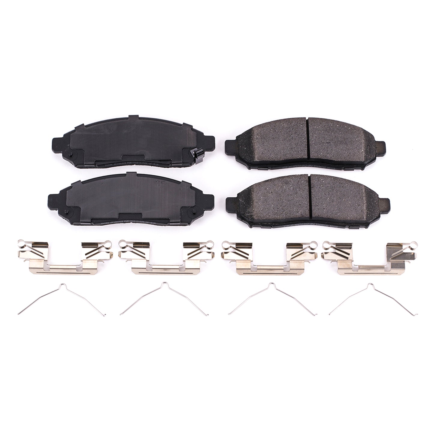 Nissan Pathfinder XTerra - Front Carbon Fiber Ceramic Brake Pads by PowerStop NextGen (Frontier Suzuki Equator) (NXT-1094)