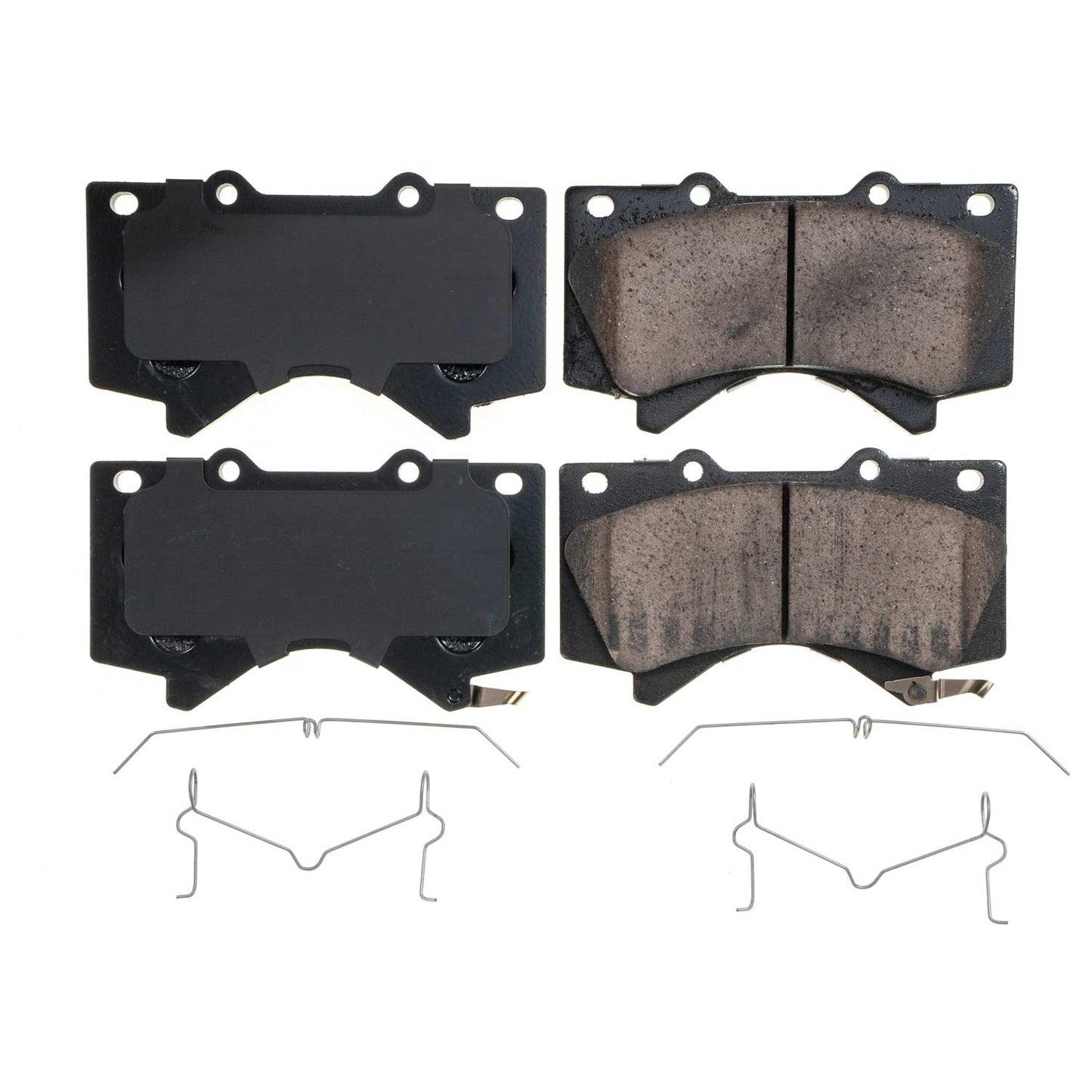 Toyota LC200 - Front Carbon Fiber Ceramic Brake Pads by PowerStop NextGen (Land Cruiser Lexus LX570 Tundra Sequoia 2008 2021) (NXT-1303)