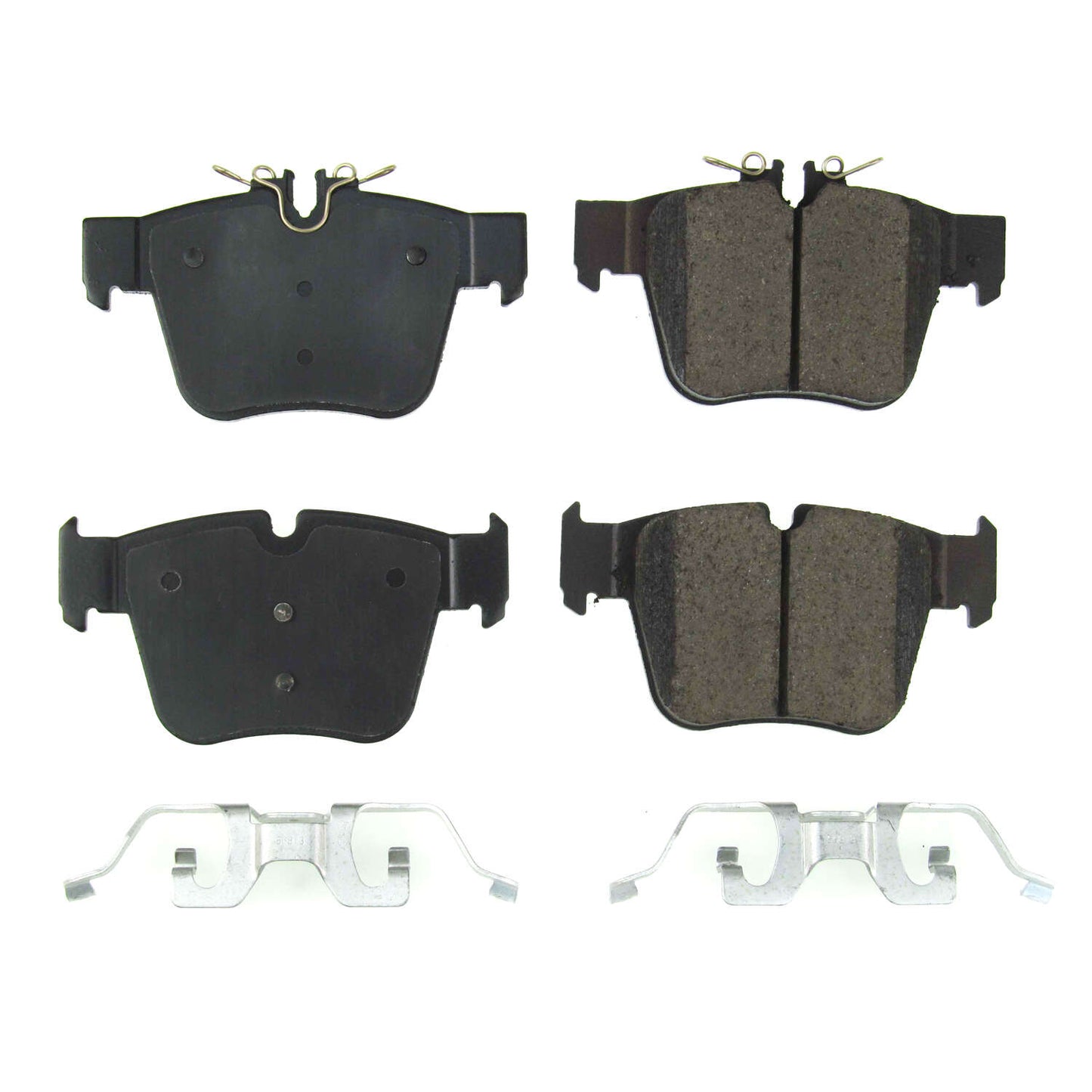 Mercedes C GLC - Rear Carbon Fiber Ceramic Brake Pads by PowerStop NextGen (C450 GLC300 C43 GLC43 AMG) (NXE-1872)