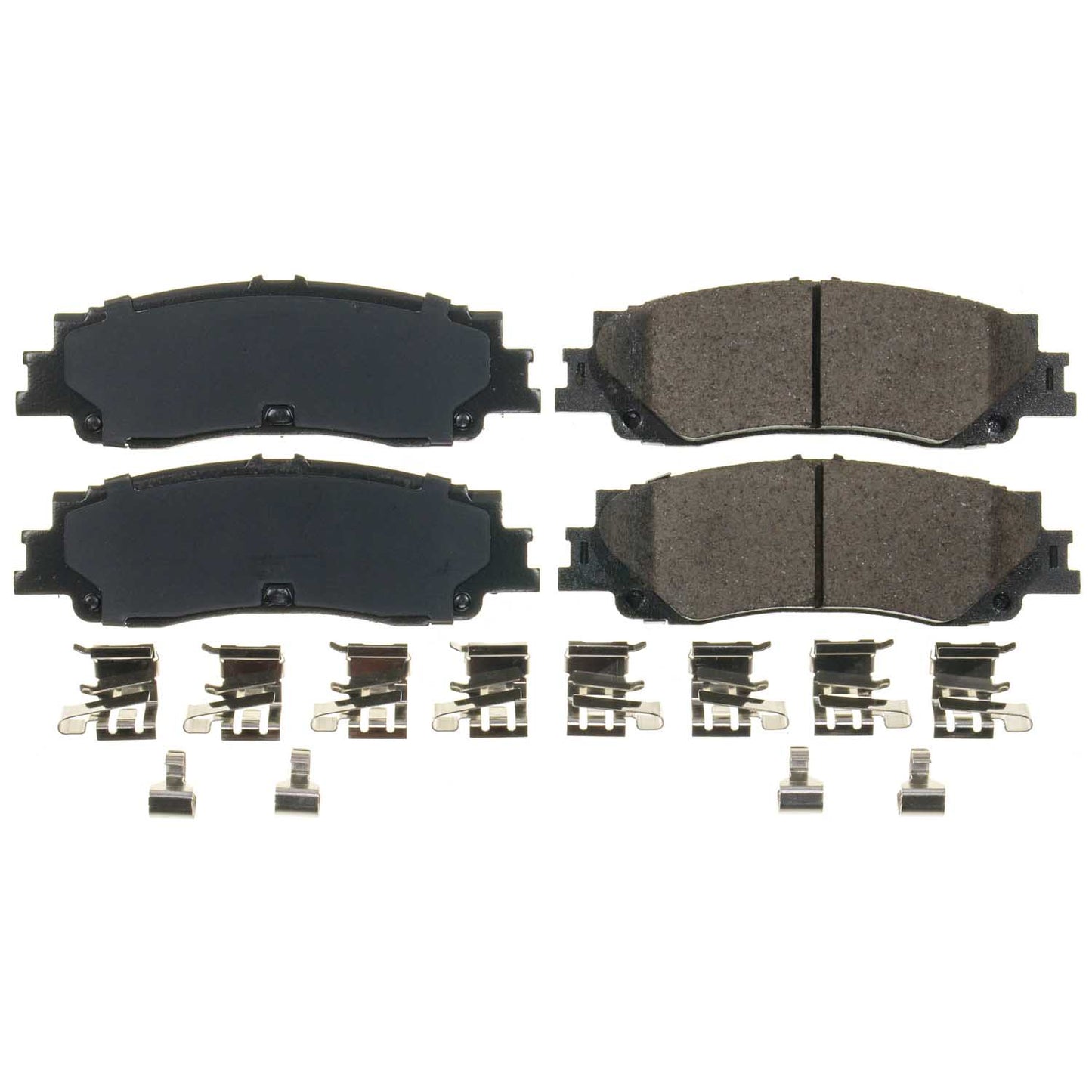 Toyota Land Cruiser LC300 - Rear Carbon Fiber Ceramic Brake Pads by PowerStop NextGen (Lexus LX600 Tundra Sequoia 2022+) (NXT-2439)