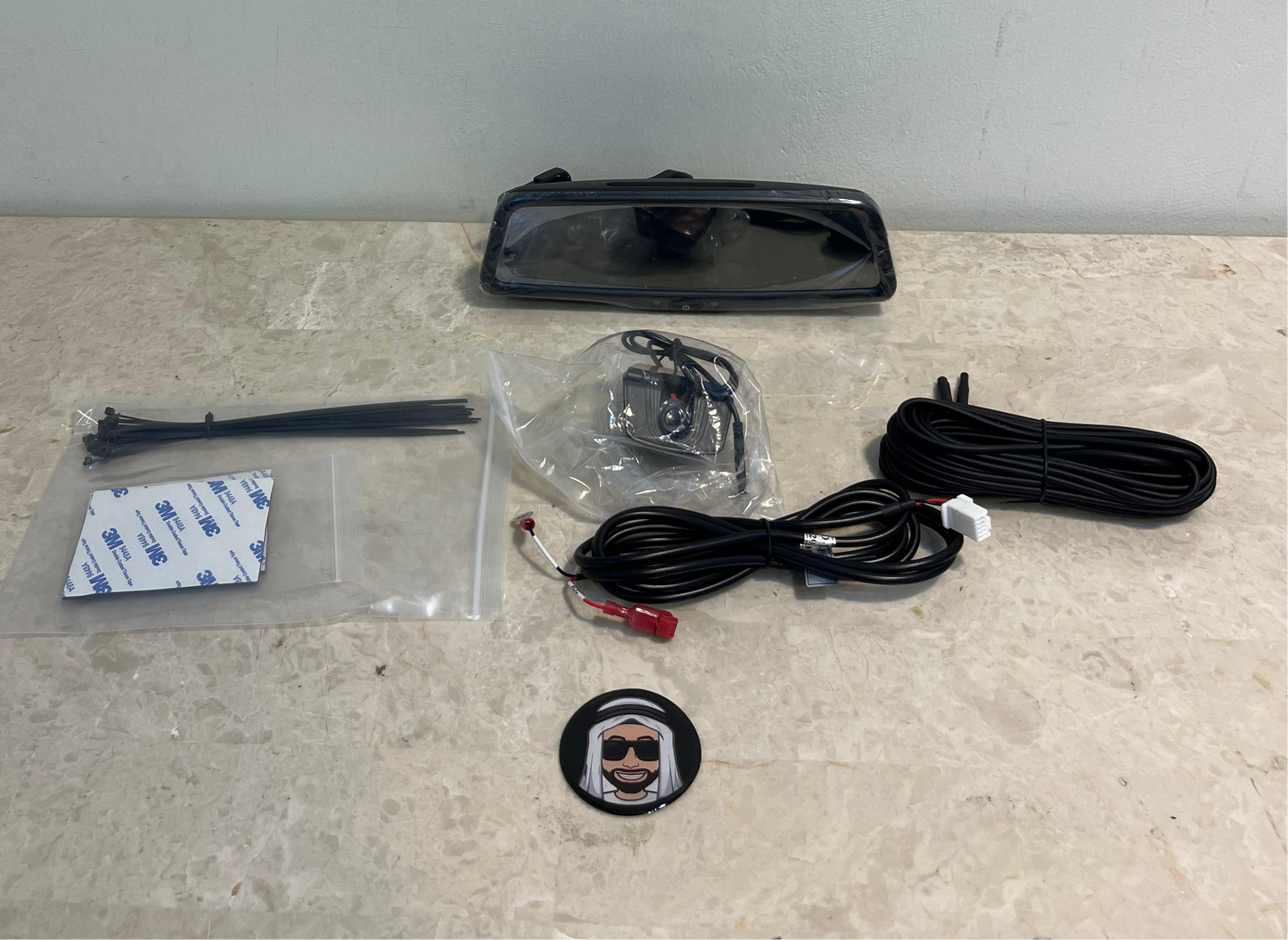Smart Rear View Mirror with Camera Toyota FJ Cruiser