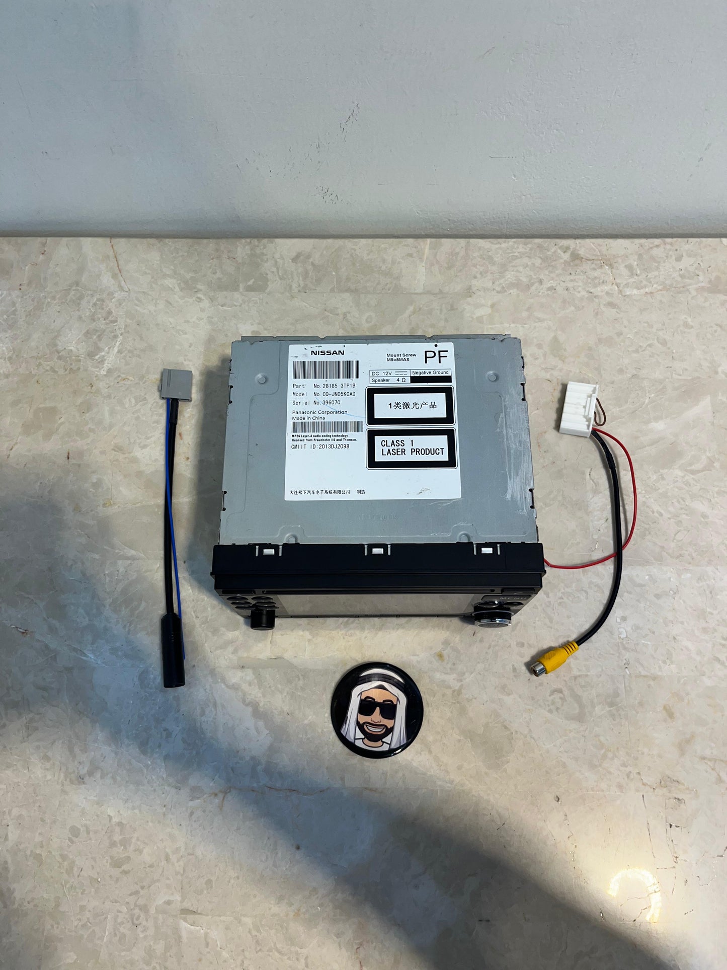 Safari Front Screen with Bluetooth Nissan Patrol Y61 VTC GU