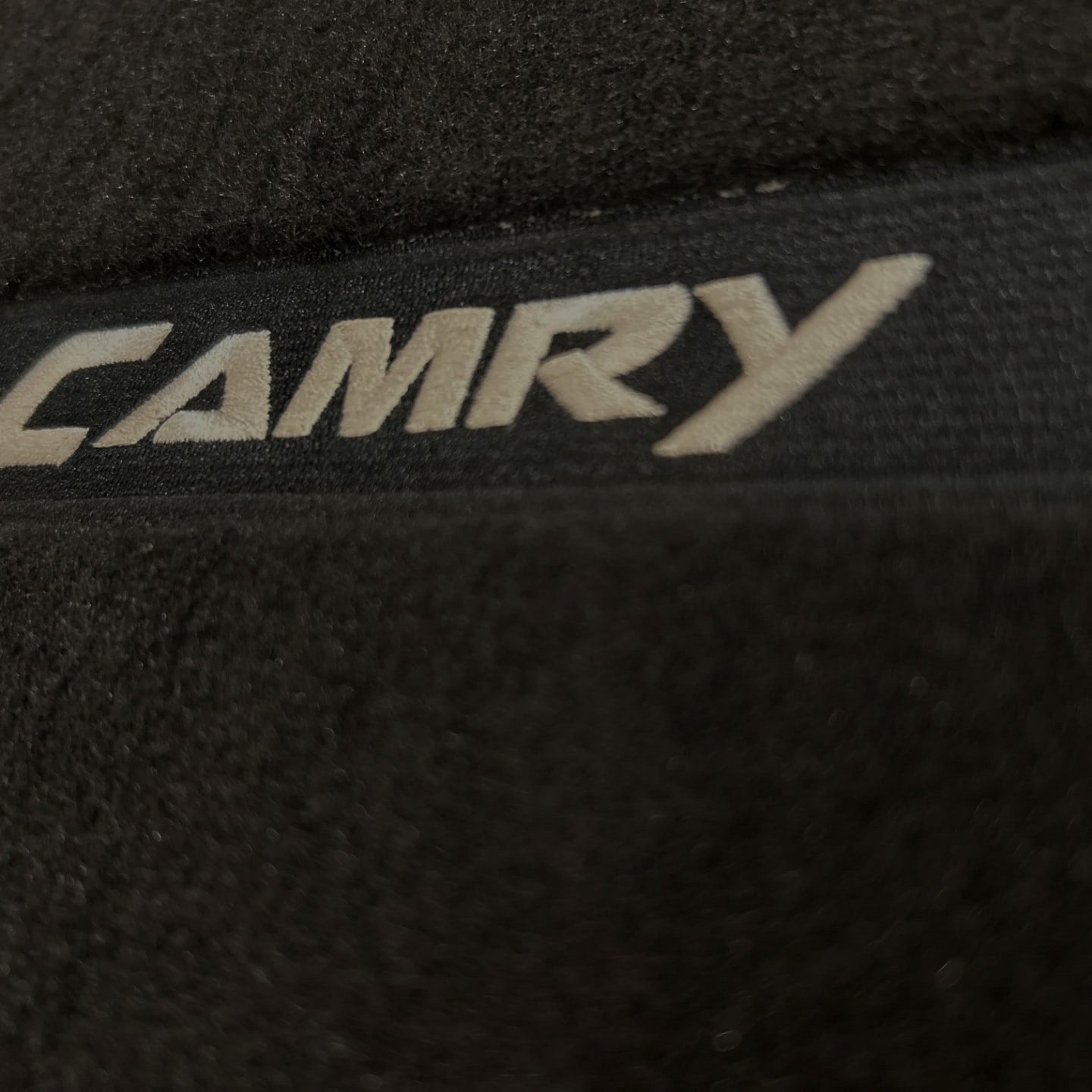 Toyota Camry 2018-2024 Luxury Black Floor Mats with Logo (5 pieces)