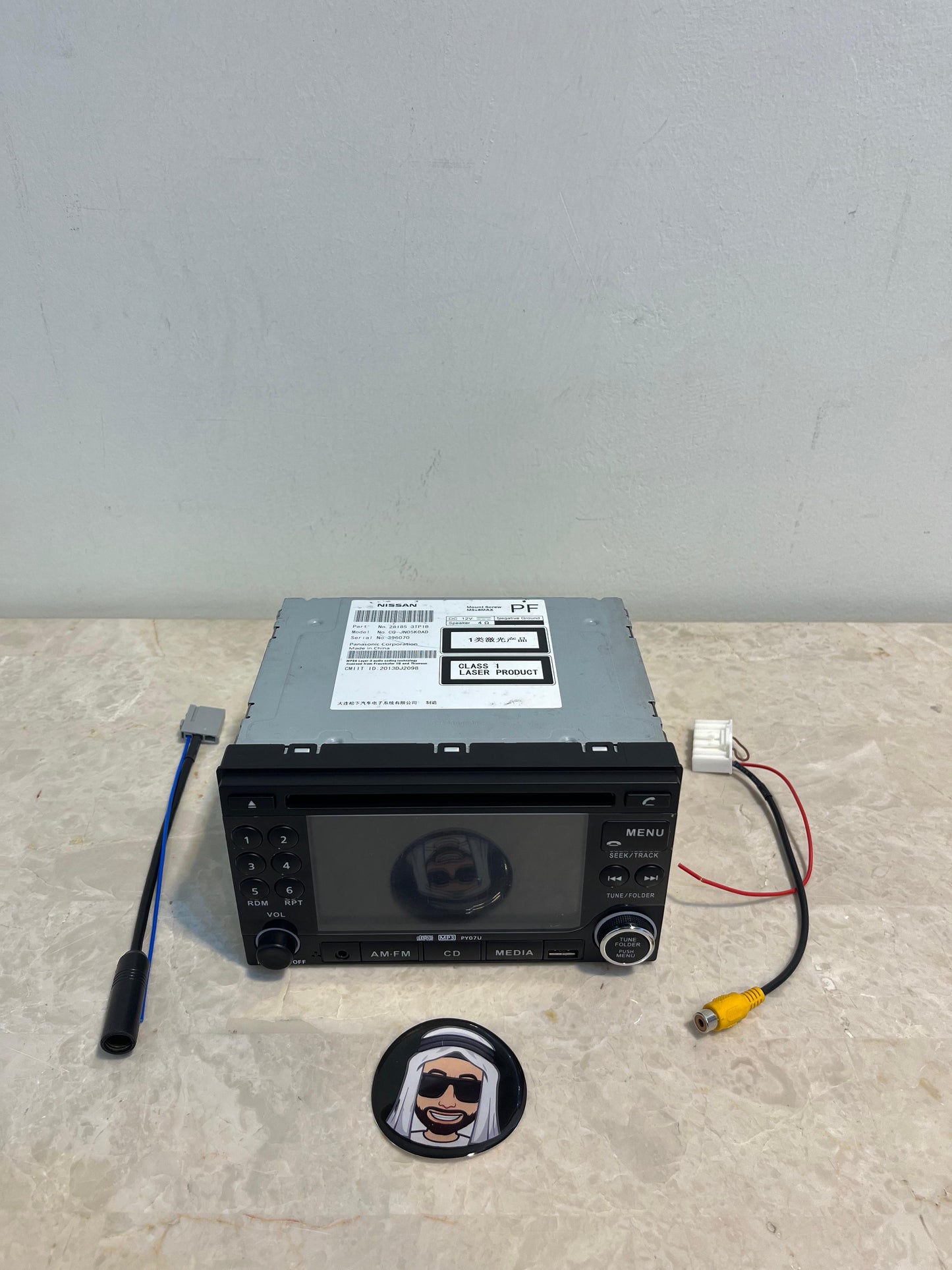 Safari Front Screen with Bluetooth Nissan Patrol Y61 VTC GU