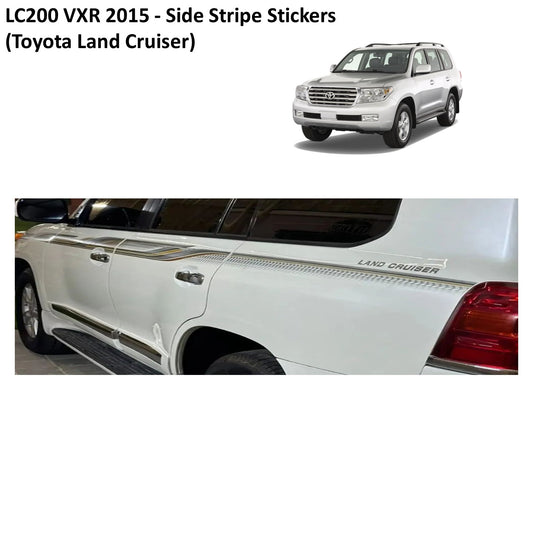 LC200 VXR 2015 - Side Stripe Stickers (Toyota Land Cruiser)