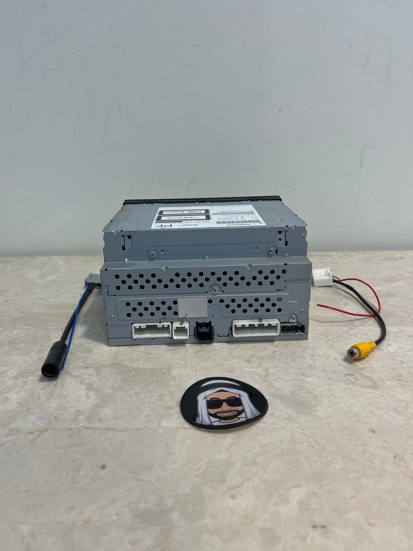 Super Safari Front Screen with Apple CarPlay Nissan Patrol Y61 VTC GU (2021 model) and Y62