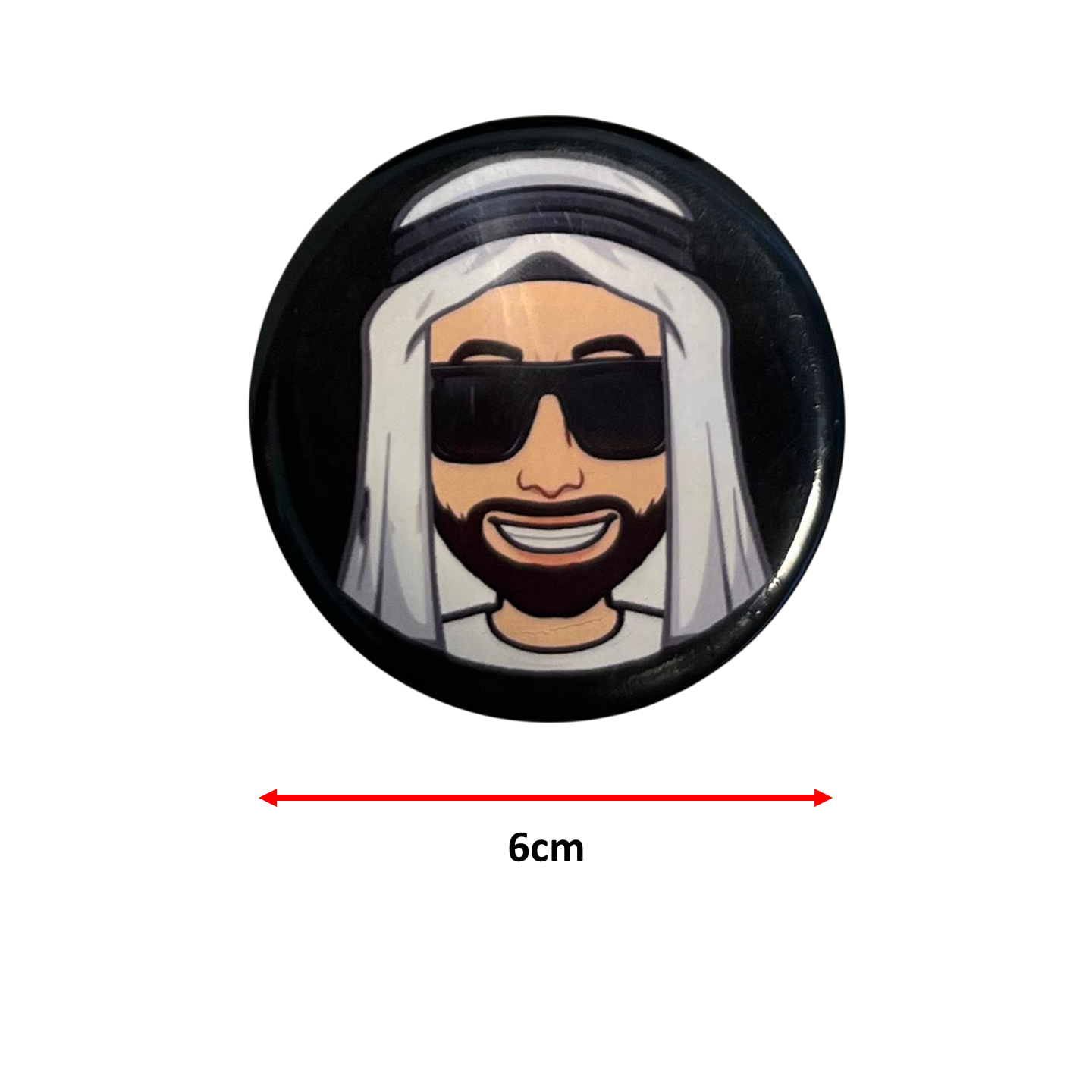 Bu Mohamed 3D Sticker