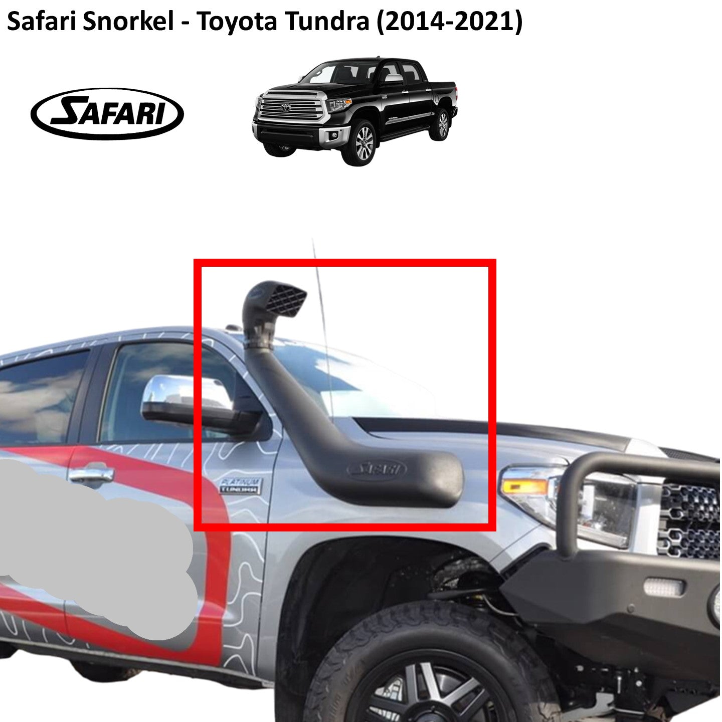 SAFARI 4X4 Snorkel - Toyota Tundra (2014-2021)