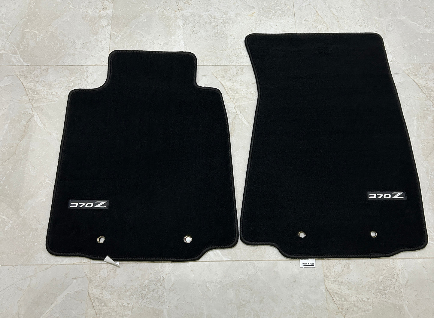 Nissan 370Z Luxury Black Floor Mats with Logo