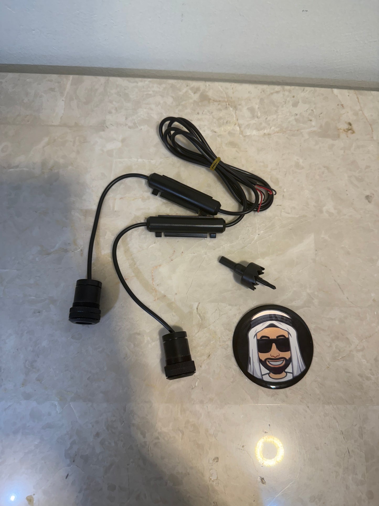 Al Ostoura Courtesy Light Set Super Safari Exterior - Nissan Patrol Y61 VTC GU (2 pieces)