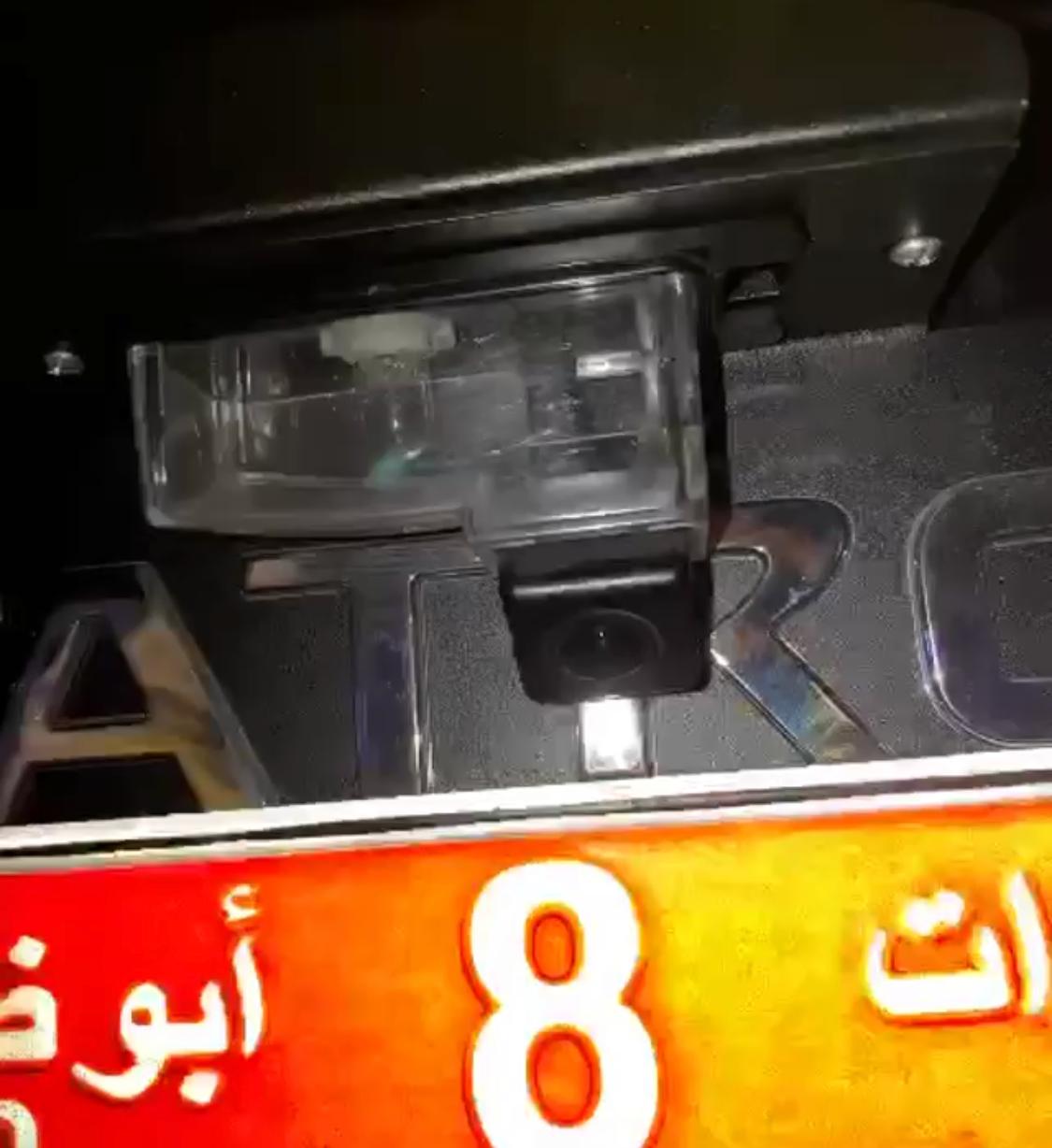 HD Reverse Camera (plate number light type) Nissan Patrol Y61 VTC GU