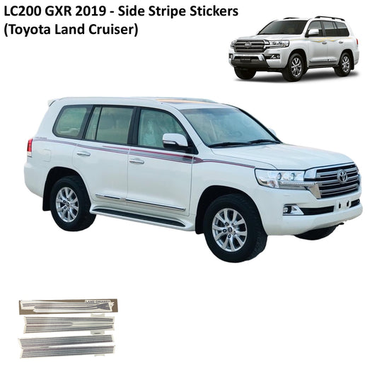 LC200 GXR 2019 - Side Stripe Stickers (Toyota Land Cruiser)