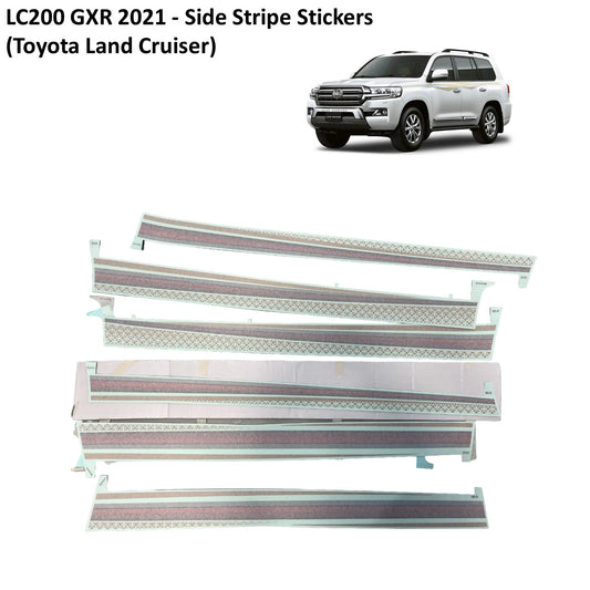LC200 GXR 2021 - Side Stripe Stickers (Toyota Land Cruiser)