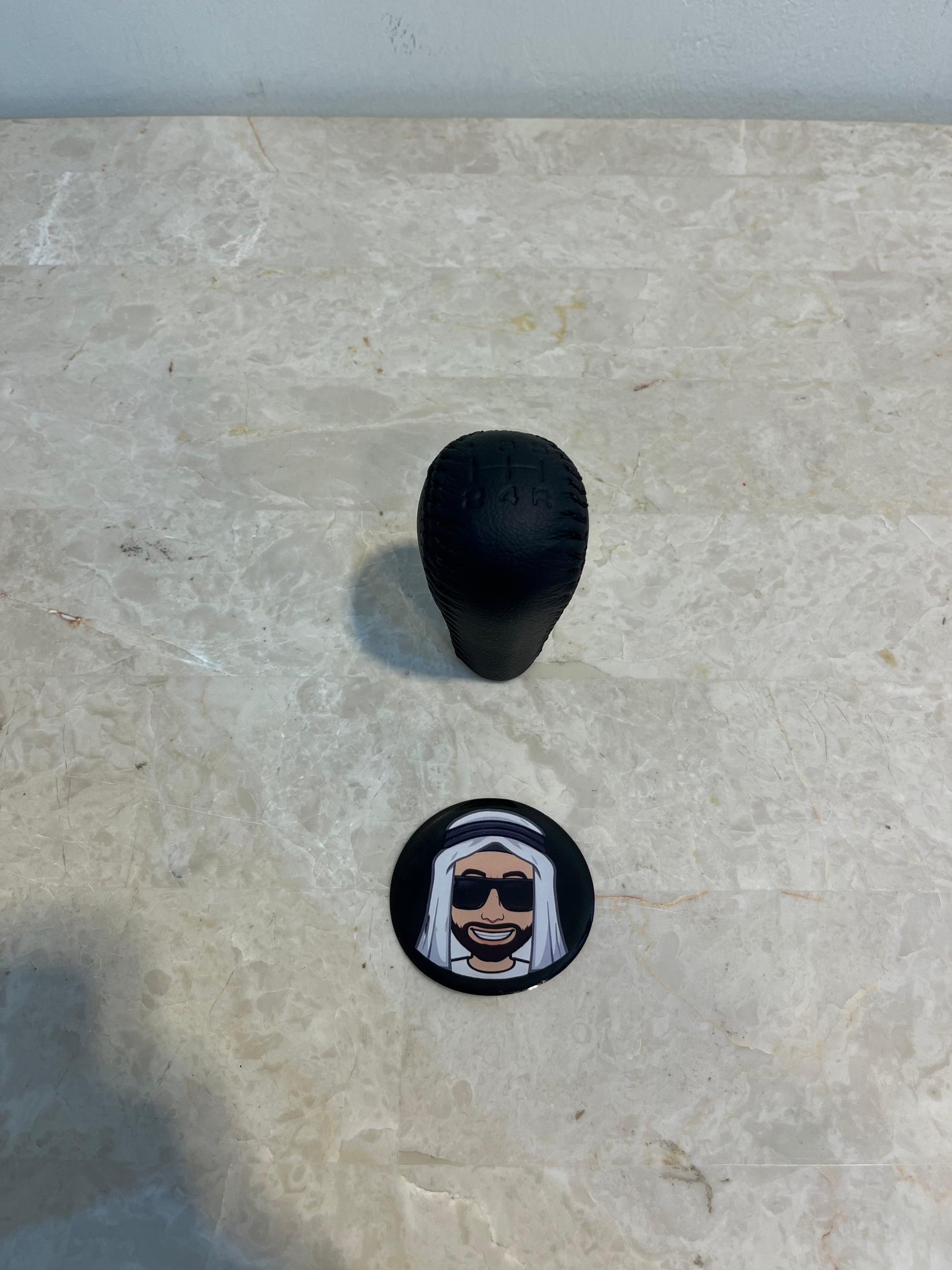 Y61 Black Manual Gear Knob Nissan Patrol Y61 Super Safari VTC GU