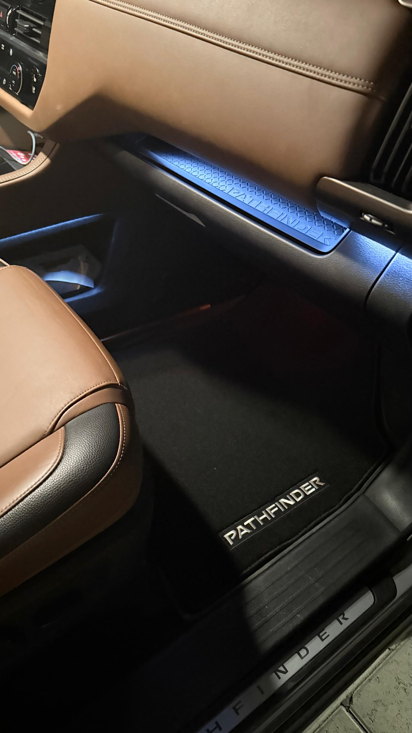 Nissan Pathfinder 8 Seater 2022-2025 Floor Mats with Logo