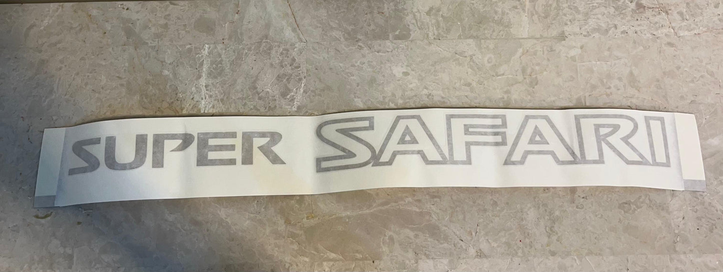 Super Safari Side Sticker Golden (Nissan Patrol Y61 VTC GU)