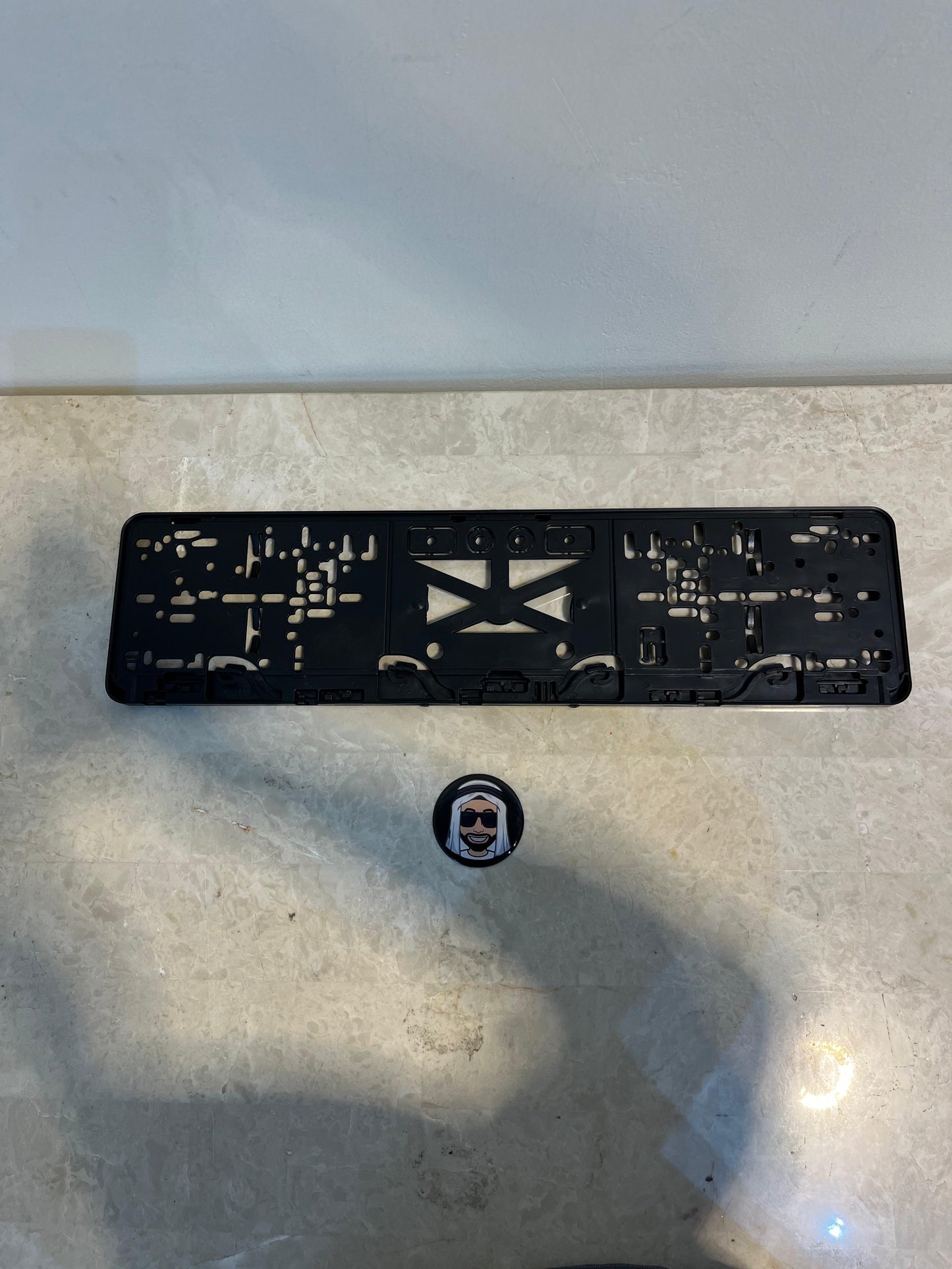 Al Masaood License Plate Holder (Long)