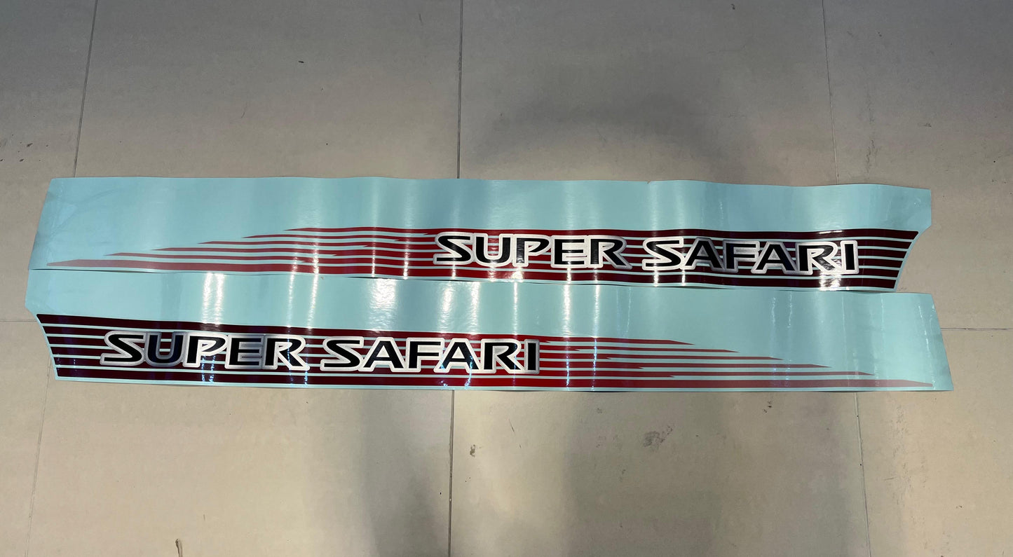 Super Safari SWB 2023 2024 Side Stripe Stickers - Nissan Patrol Y61 VTC GU