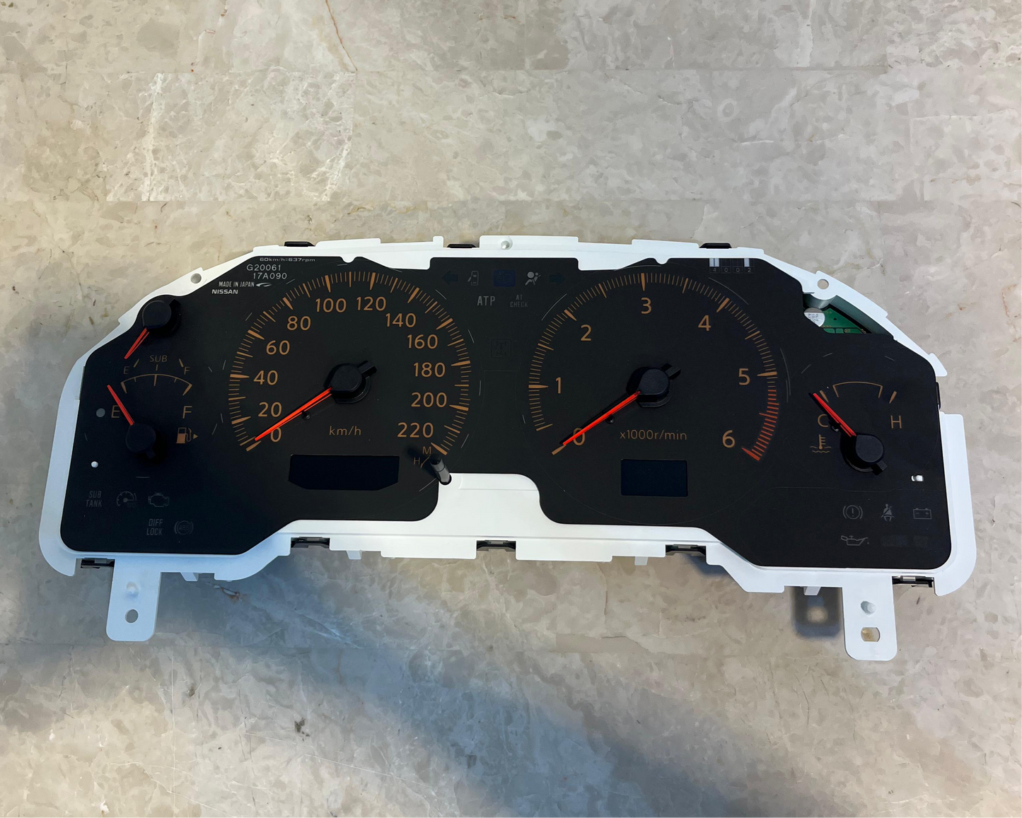 Laser Speedometer for Automatic Transmission (Nissan Patrol Super Safari VTC Y61 GU)
