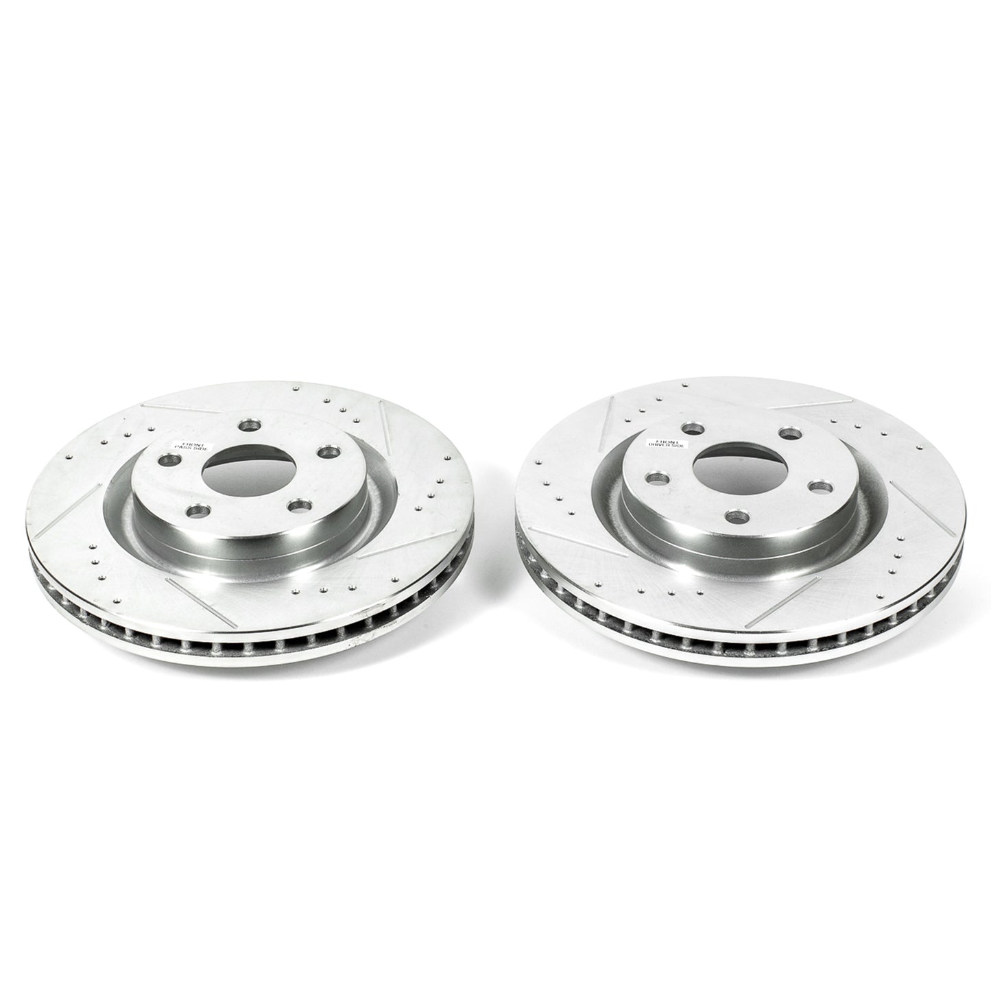 Caprice V8 GCC 321mm Front Drilled and Slotted Brake Disc Rotors by PowerStop Evolution (Chevrolet Pontiac G8 GT) (AR82138XPR)