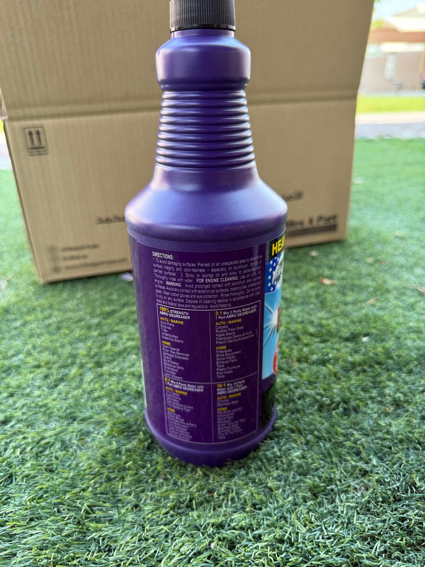 ABRO Heavy Duty Power Degreaser Spray