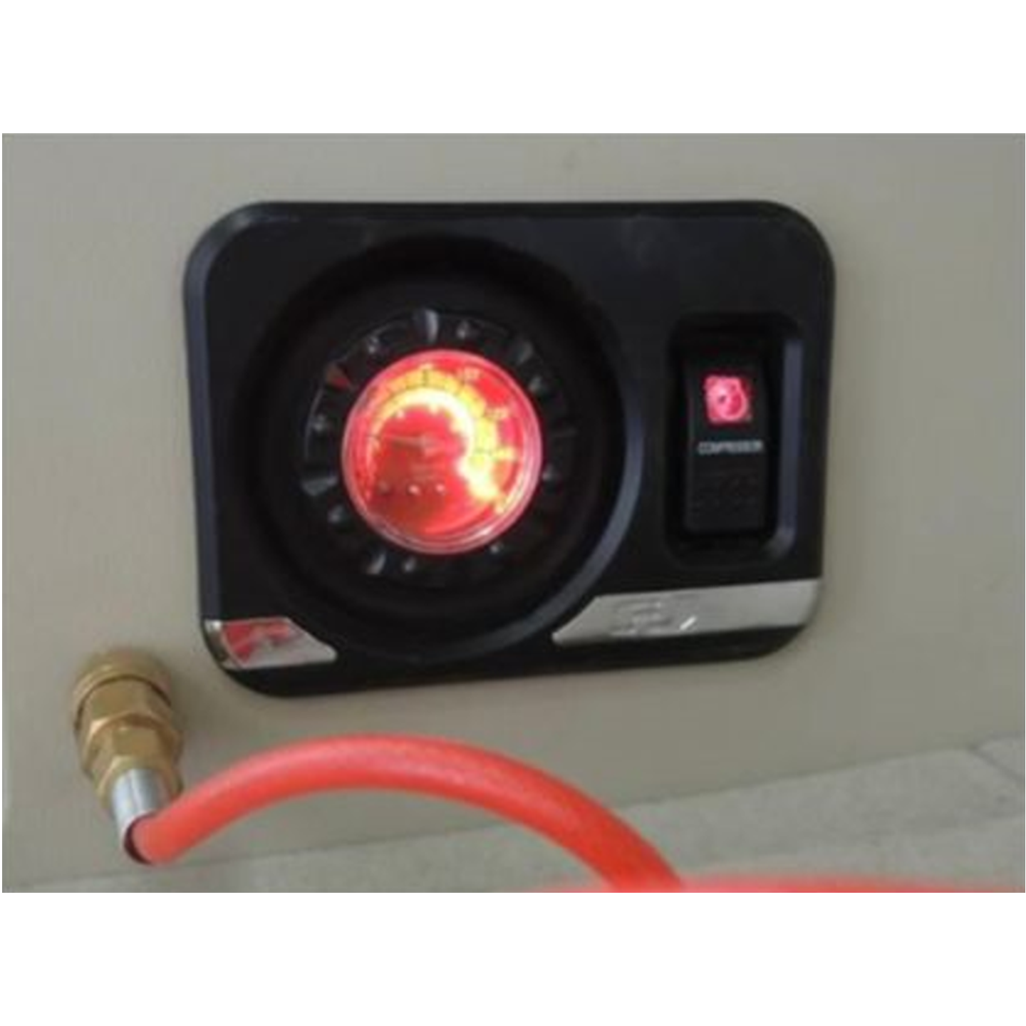 Integrated Air Compressor Tyre Inflator Large Pump - Nissan Patrol Y62