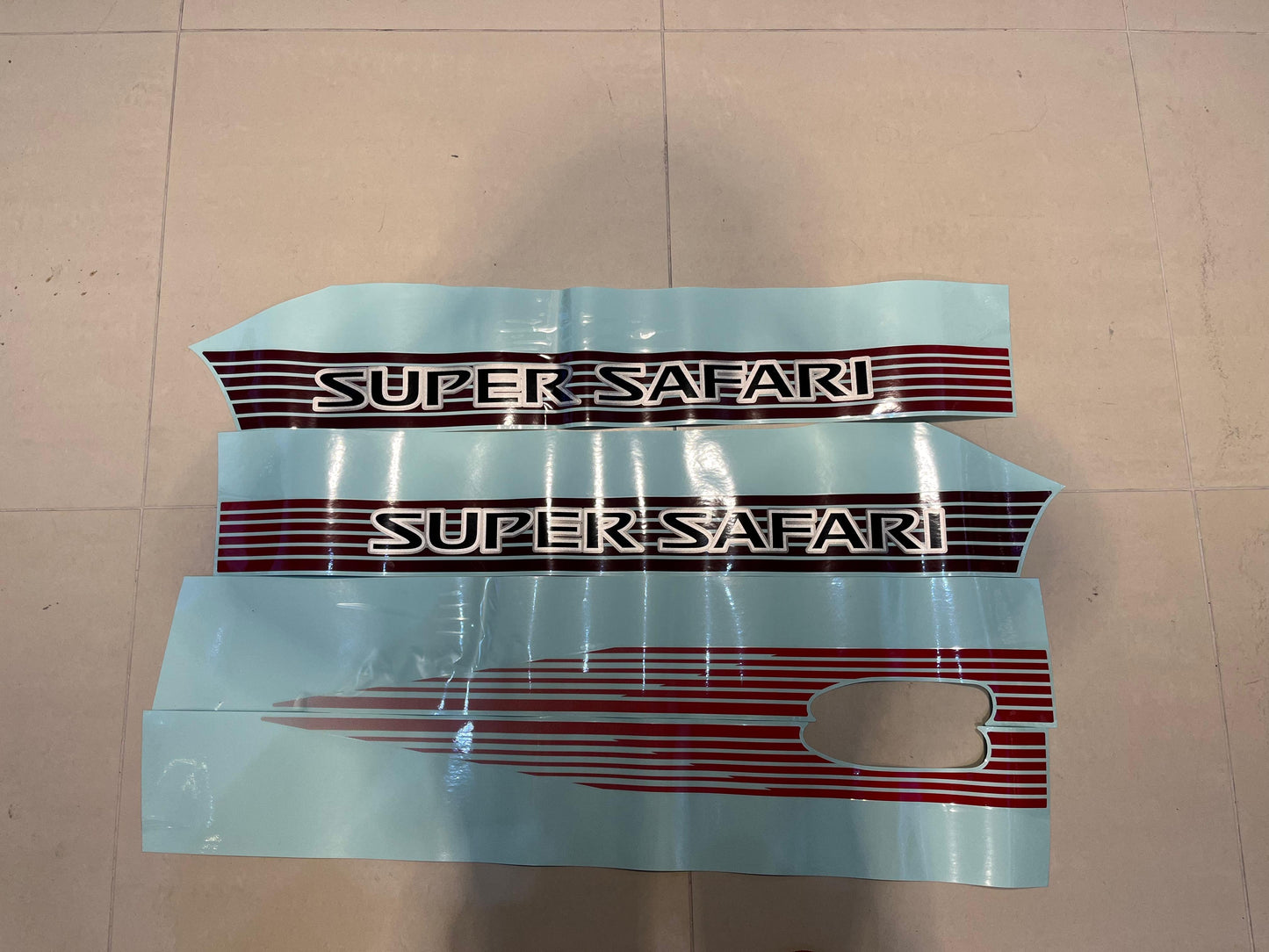 Super Safari 4-door 2023 2024 Side Stripe Stickers - Nissan Patrol Y61 VTC GU