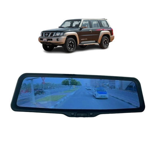 Smart Rear View Live Mirror with Camera Nissan Patrol Y61 VTC GU