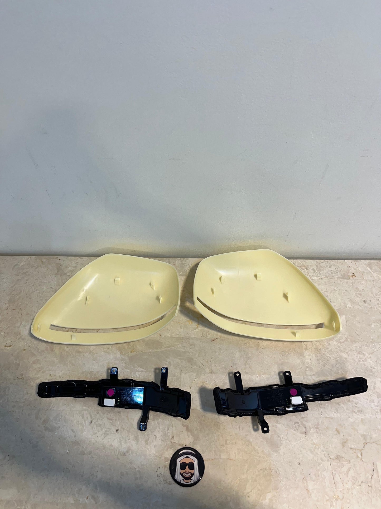 Side Mirror Covers with Sequential LED Lights Nissan Patrol Y62