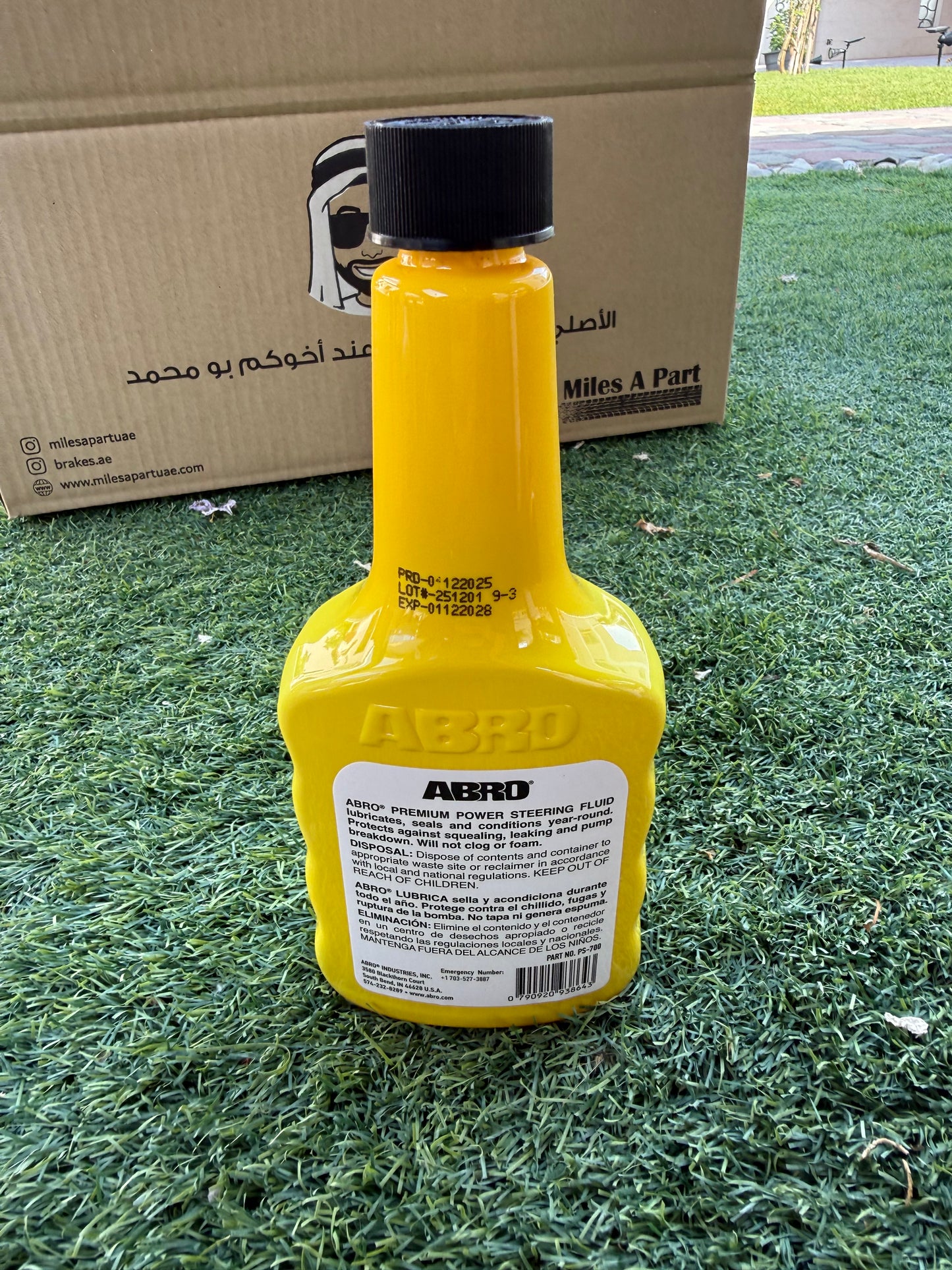 ABRO Premium Power Steering Fluid