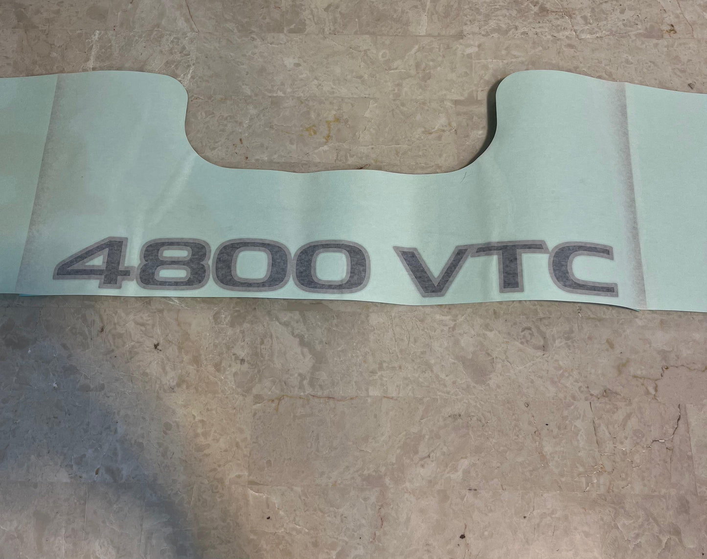 VTC 4800 Side Sticker Black (Nissan Patrol Y61 GU)