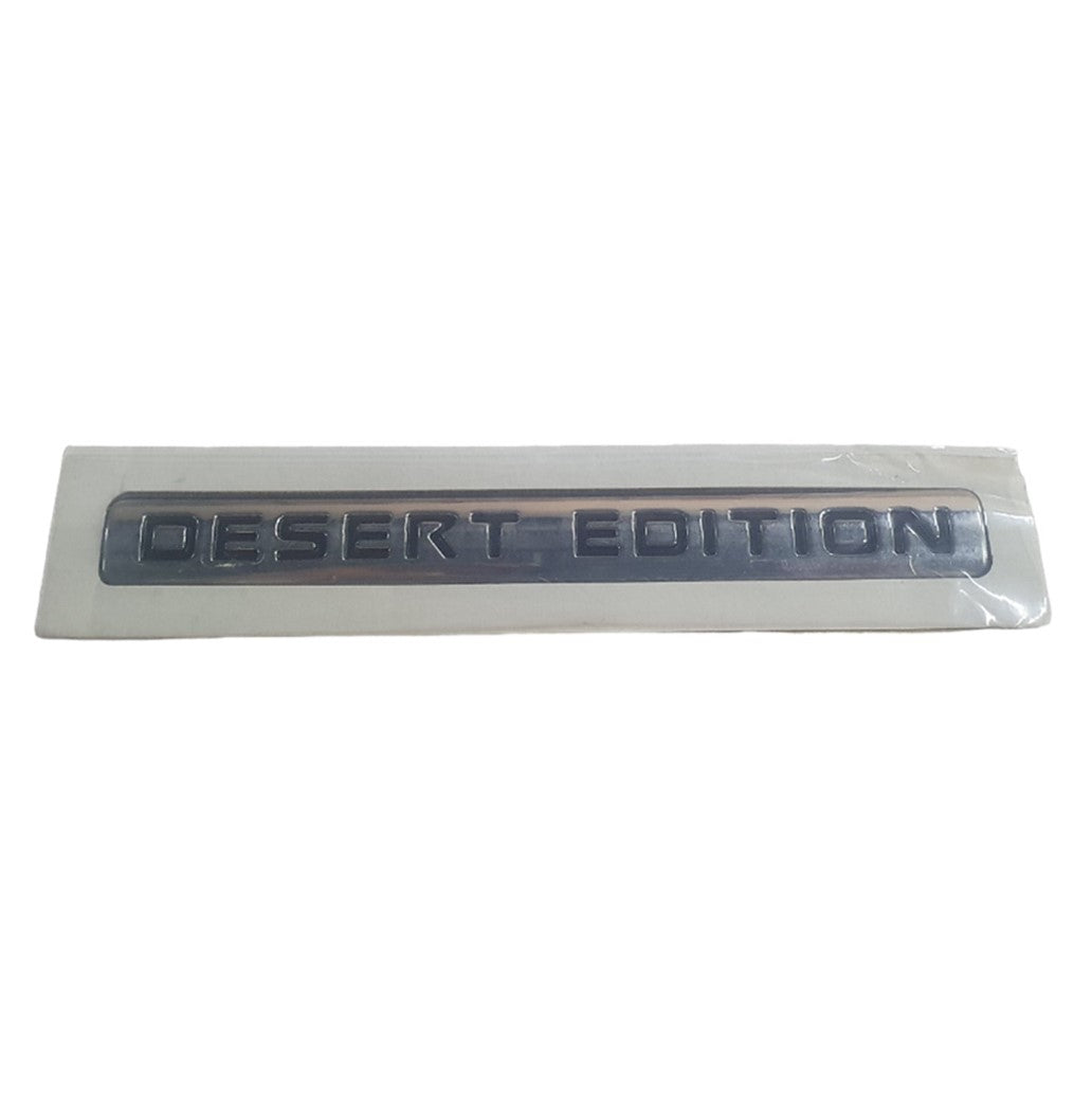 Desert Edition Emblem Badge Nissan Patrol Y62