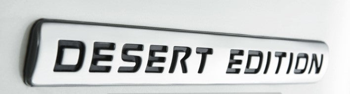 Desert Edition Emblem Badge Nissan Patrol Y62
