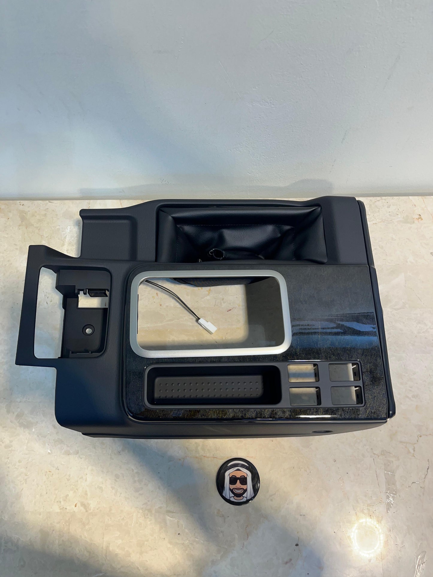 2017-2022 Automatic Gear Trim (Shiny Black Wood, Super Safari) Nissan Patrol Y61 VTC GU