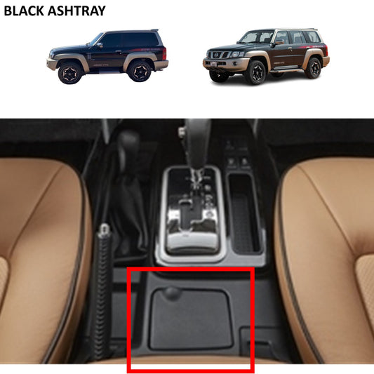 Front Ash Tray Black - Nissan Patrol Y61 GU VTC