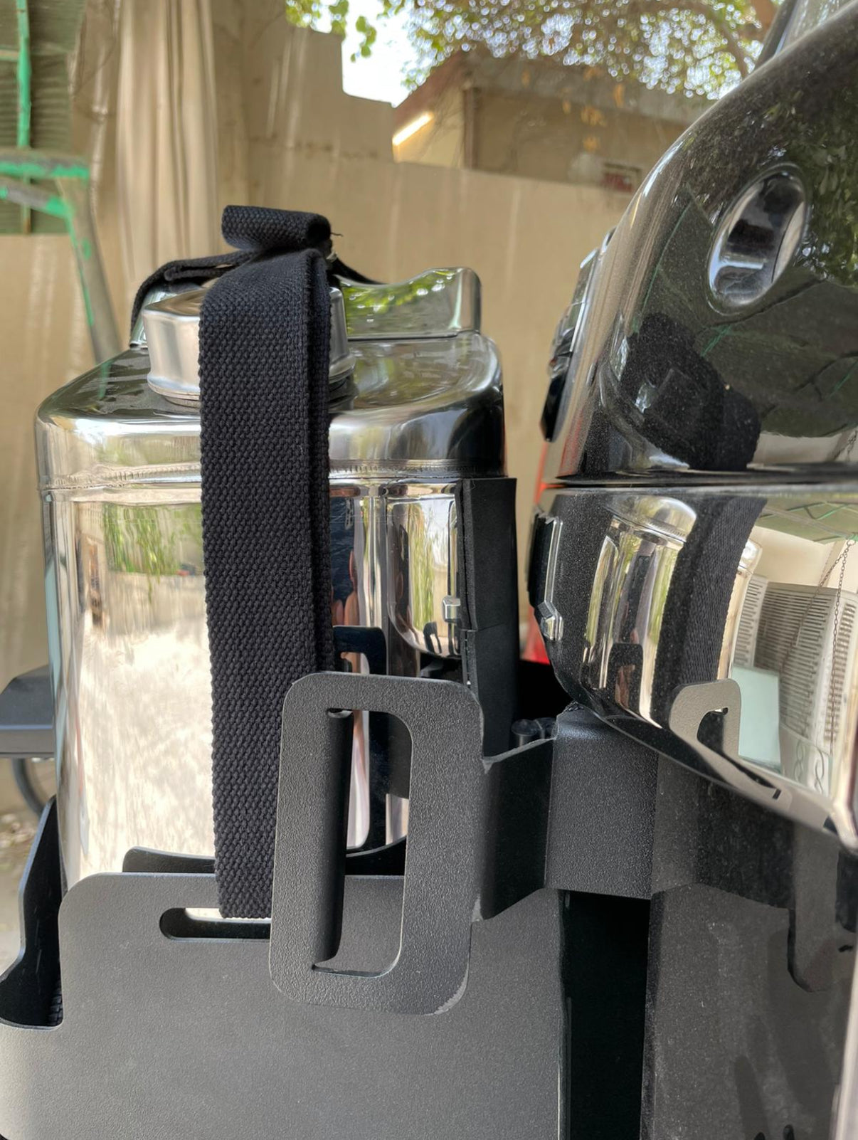 Falcon Jerry Can Holder with door handle Nissan Patrol Y61 VTC GU