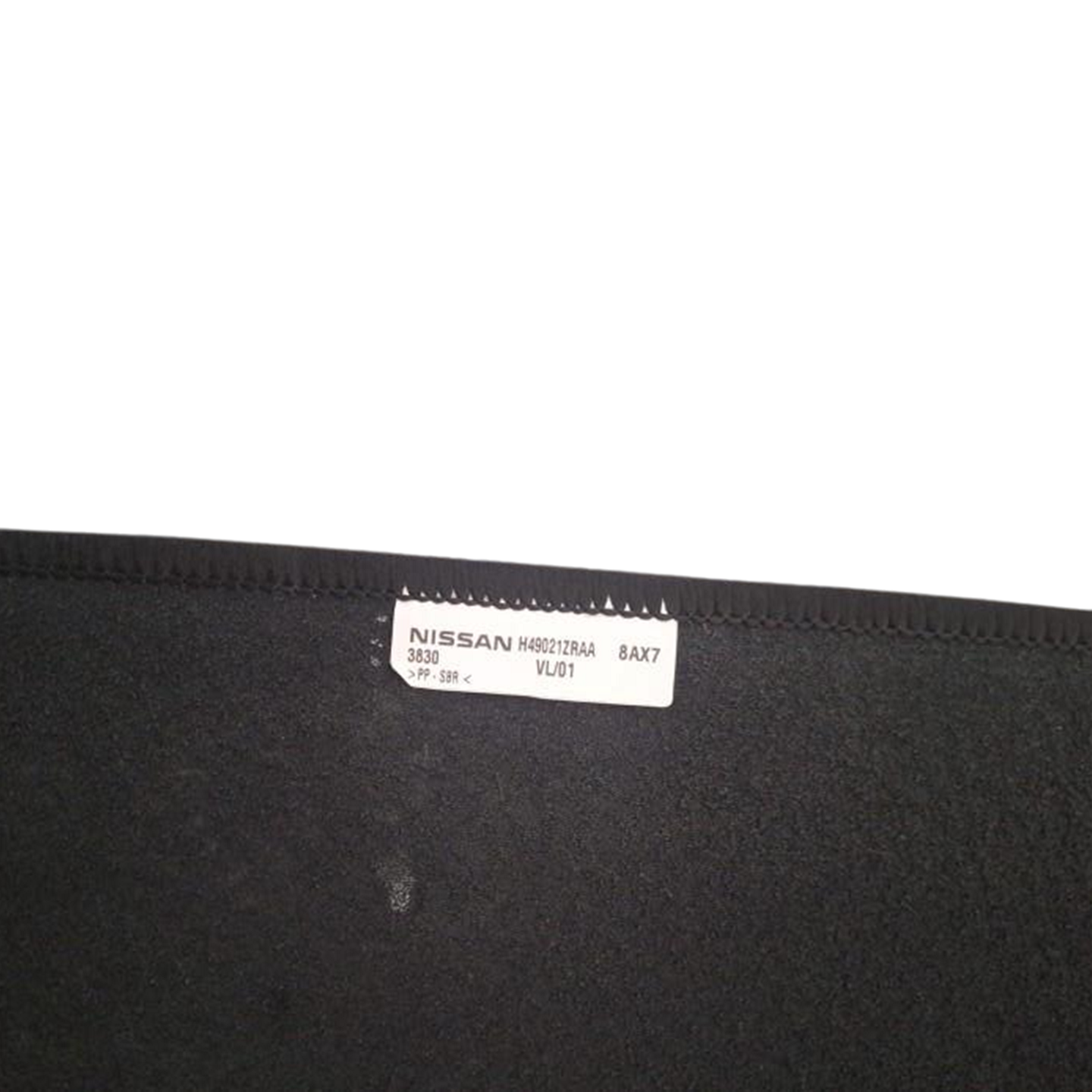 Nissan Patrol Y62 Black Trunk Floor Mat with Logo