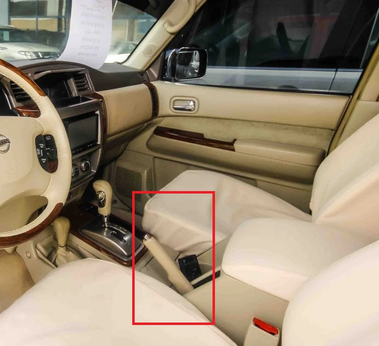 Handbrake Lever Beige Nissan Patrol Y61 VTC GU