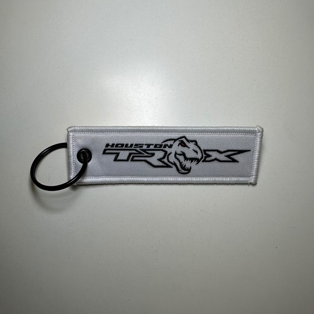 TRX White Key Chain