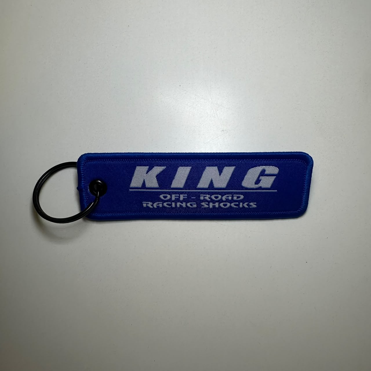 King Blue Key Chain