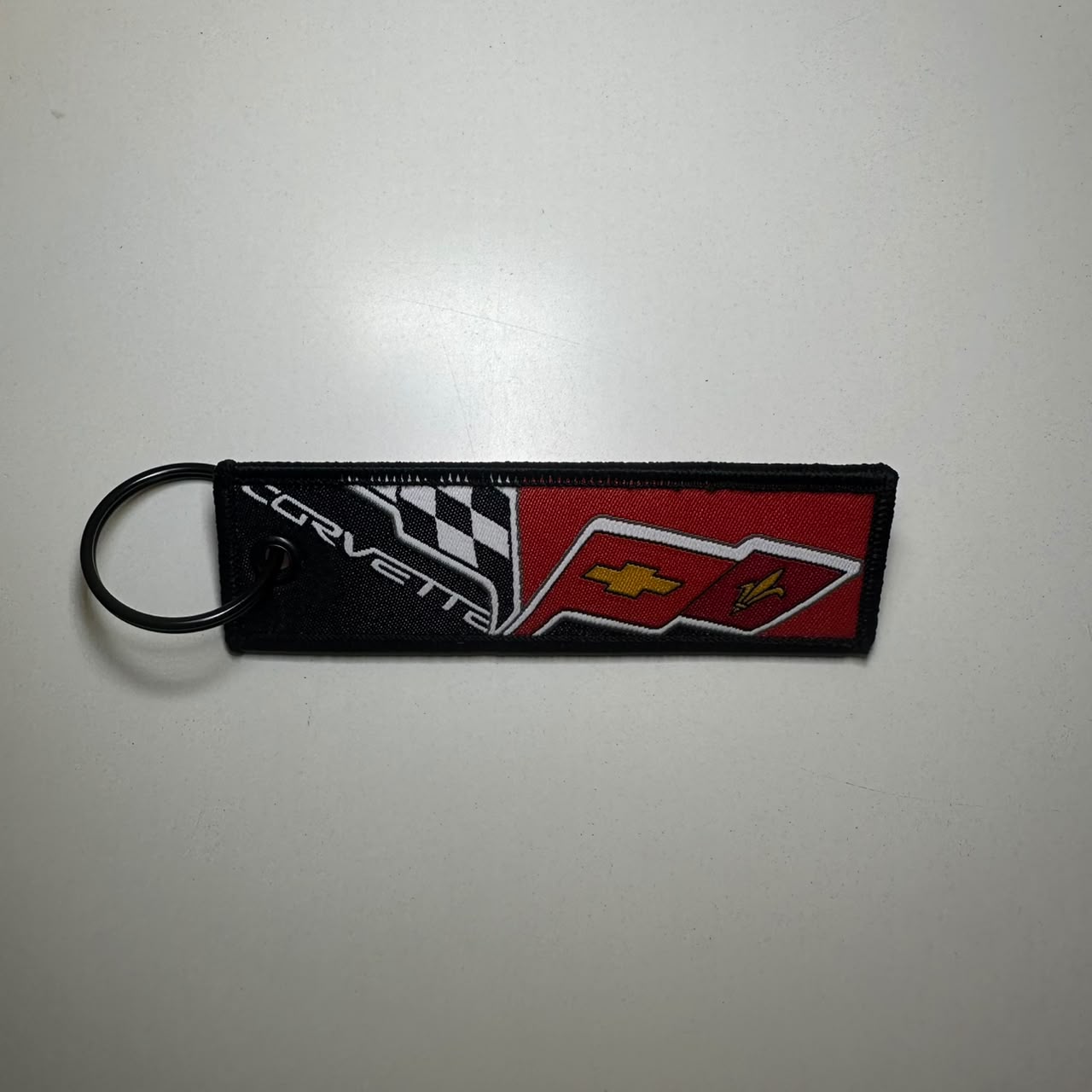 Corvette Red Key Chain