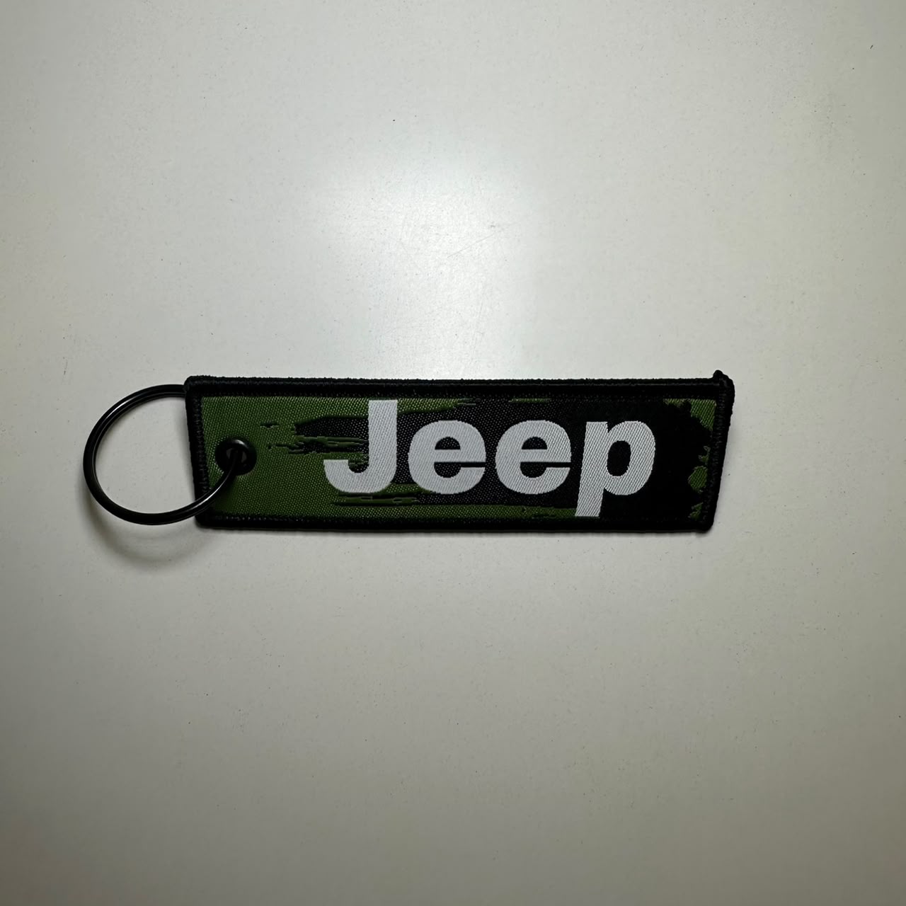 Jeep Army Green Key Chain