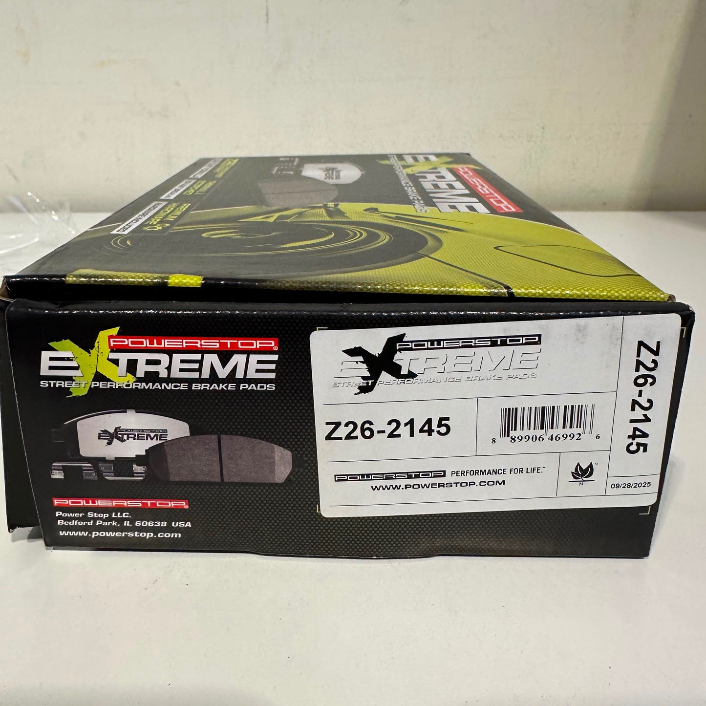 Front Carbon Ceramic Brake Pads PowerStop Extreme Z26-2145