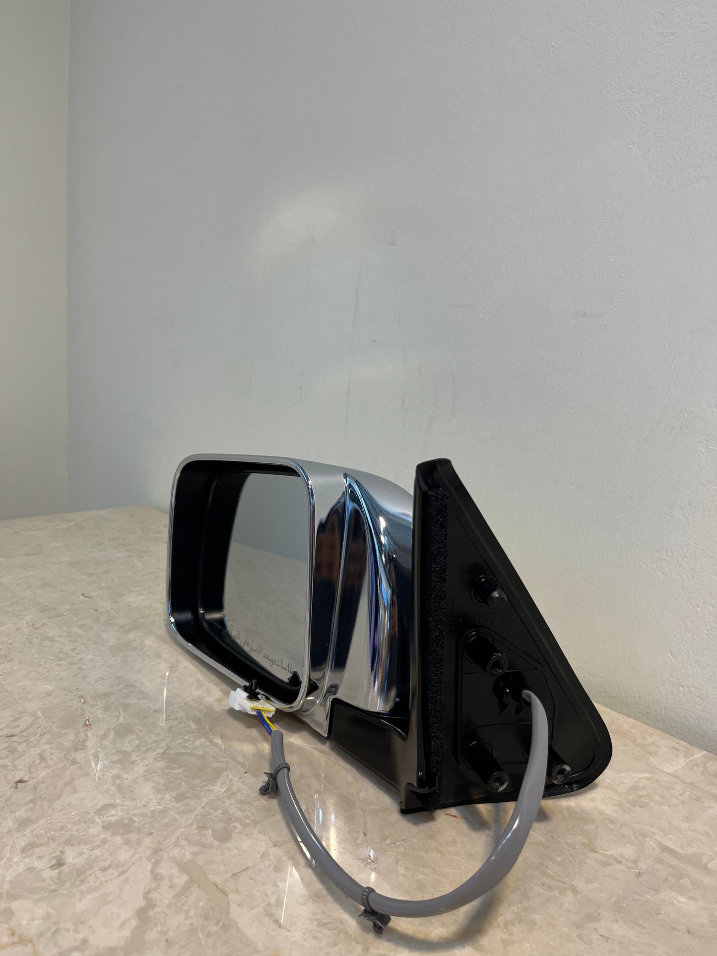 Left Side Mirror Assembly (Chrome) Nissan Patrol Safari Y61 GU VTC
