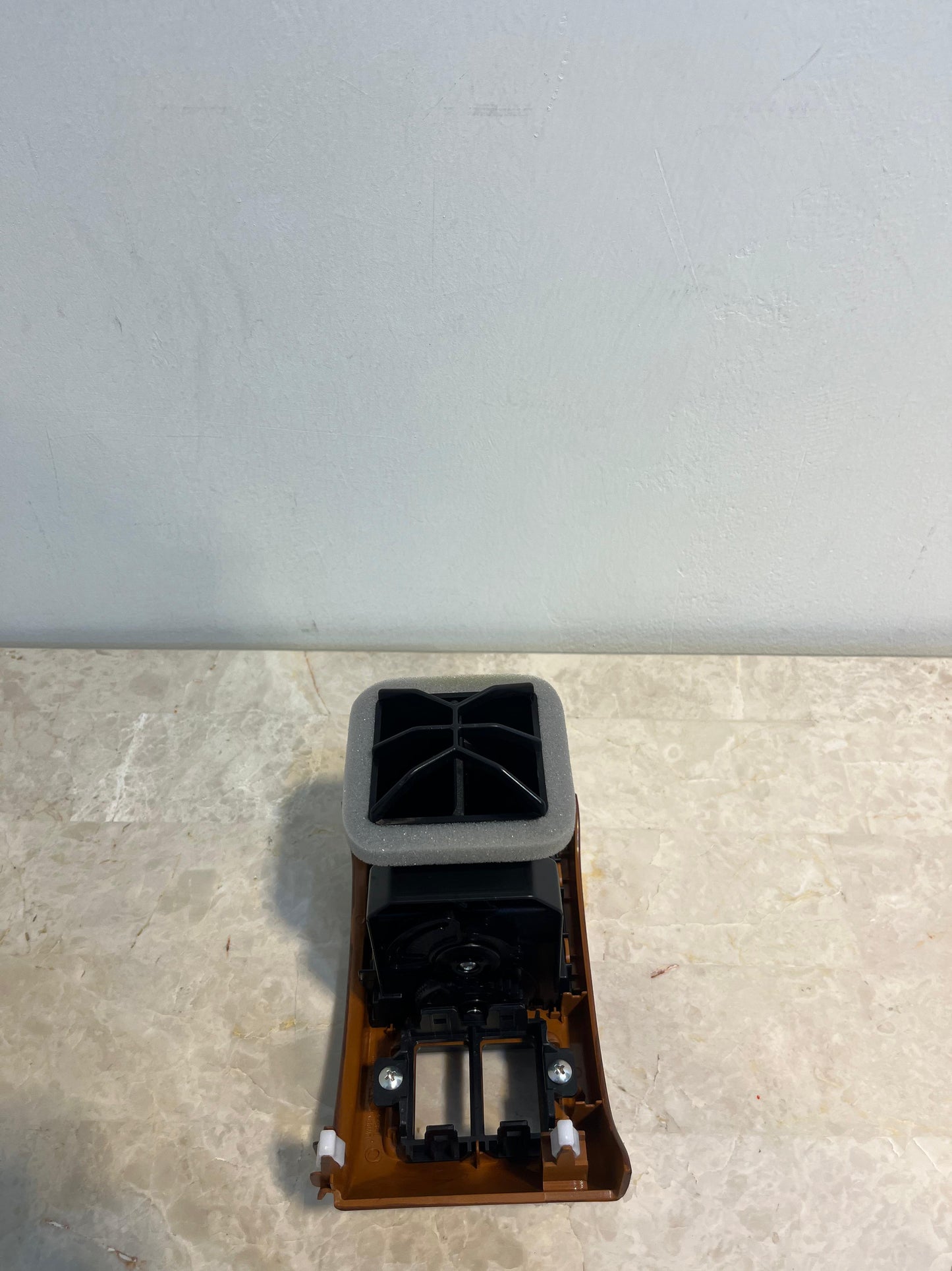 Front Left (Driver Side) AC Vent Trim (Matt Brown Wood Safari) Nissan Patrol Y61 VTC GU