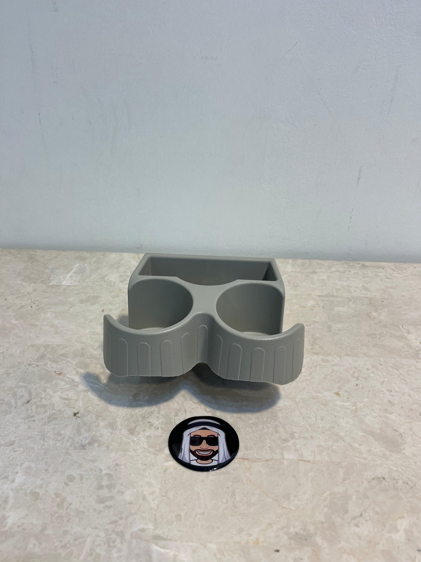 3-in-1 Beige Large Cup Holder Nissan Patrol Y61 VTC GU
