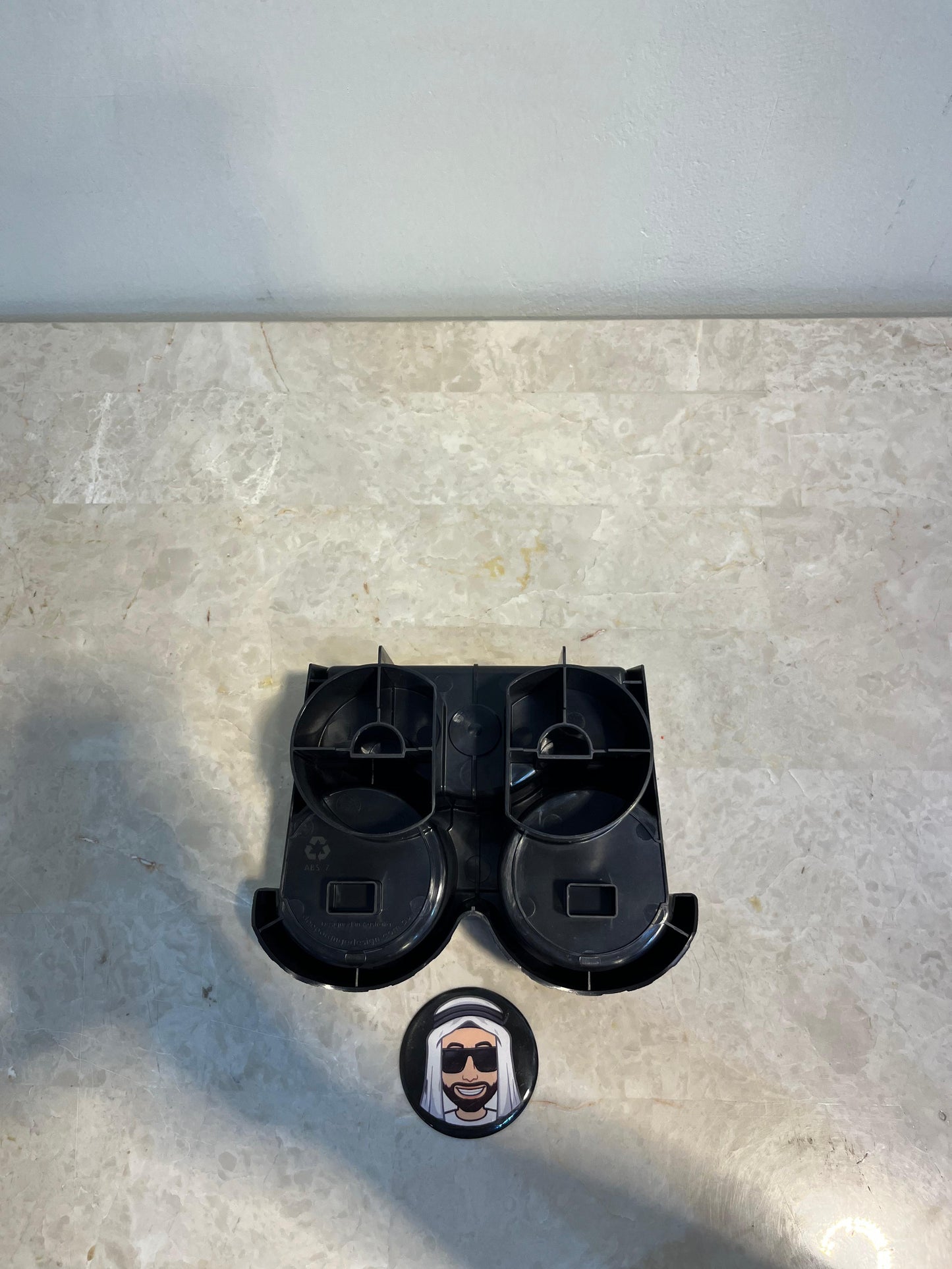 3-in-1 Black Large Cup Holder Nissan Patrol Y61 VTC GU