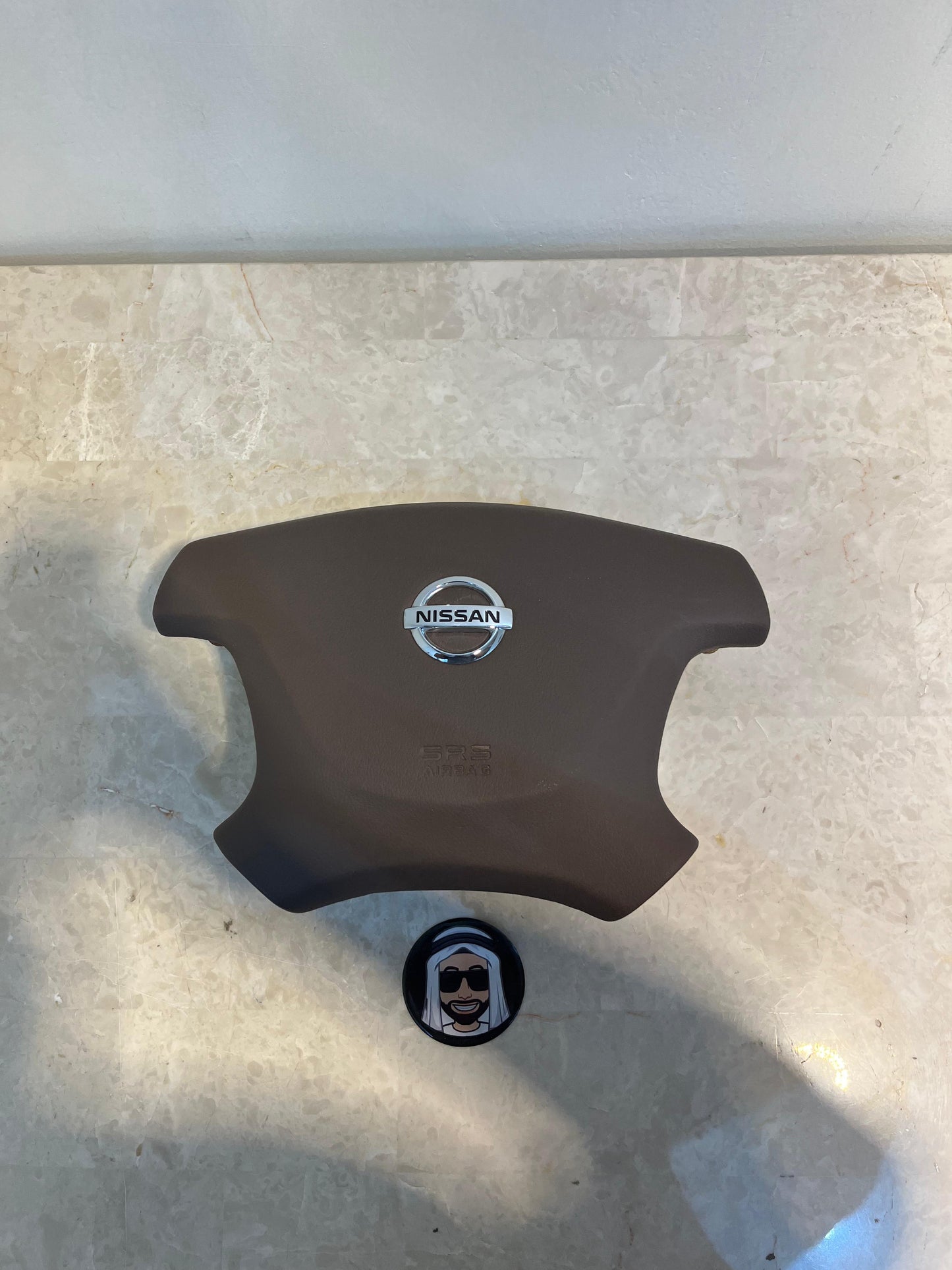 Brown Steering Airbag Nissan Patrol Y61 VTC GU