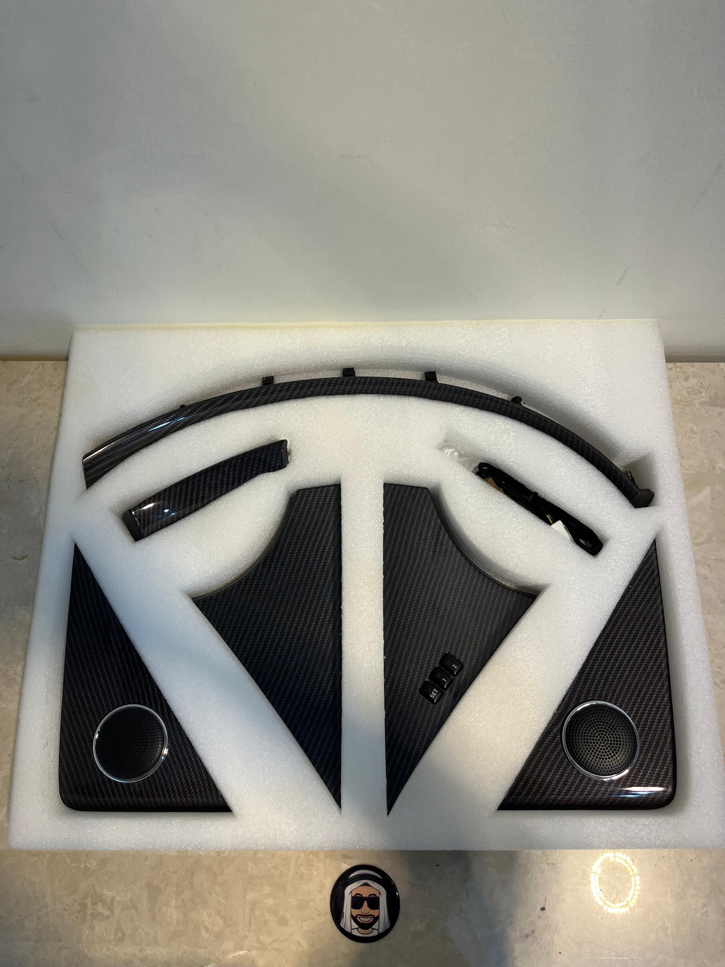 Y62 NISMO Carbon Fiber Interior Trim Kit - Nissan Patrol