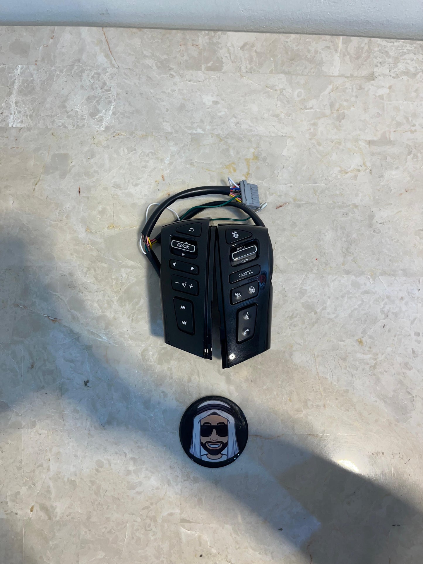 Y62 Steering Control Buttons (High Option) - Nissan Patrol